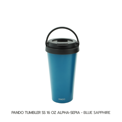 Pando Tumbler SS 16oz Alpha -Blue Sapphire